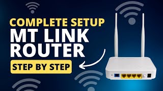 quotMTLink1G1704N Router Setup Guide PPPoE amp Wireless Configuration Tutorial Complete AZquot [upl. by Htebasyle]