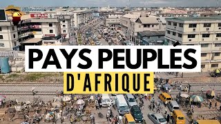 Les 15 Pays les PLUS PEUPLÉS dAfrique [upl. by Ortensia588]