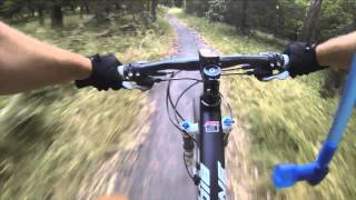 Lysterfield MTB Trail  Upper Buckle Descent in 1min 12sec [upl. by Nylesor]