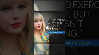 Taylor Swifts Diet Almost KILLED Her 😥 [upl. by Esinyl84]