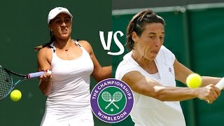 Paszek vs Schiavone  2011 Highlights [upl. by Arezzini]