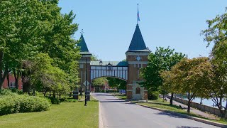 SaintHyacinthe  Walking Downtown  Complete Tour  Saint Hyacinthe  Québec  Canada [upl. by Goldenberg717]