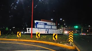 Autopista de San Isidro renovada en la Noche Santo Domingo Este DOMINICAN REPÚBLIC [upl. by Orpha]