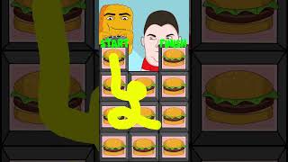 Choose Hamburger vs Oreo  Nikocado Avocado and Gegagedigedagedago Nuggets are playing Snake game [upl. by Claudell952]