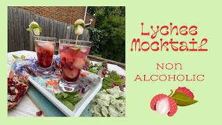 Lychee Mocktail [upl. by Freudberg828]