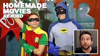 Homemade Movies Rewind 66 ANIMATED BATMAN INTRO Dustin Reacts [upl. by Yttig]