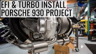 EFI Install And Turbo Choices  Porsche 930 Project  EP07 [upl. by Timon]