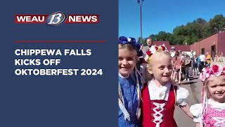 Chippewa Falls Kicks Off Oktoberfest 2024 92024 [upl. by Gertrud]