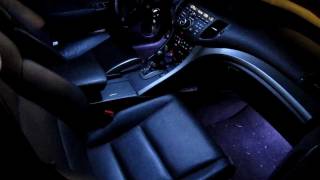 LED Footwell Lighting Acura TSX 2010 White [upl. by Shaffer]