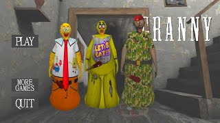 Chica And Army And Sponge Granny Inside On Granny House  Granny New Mod With Chica Granny [upl. by Odlareg]