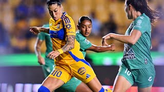 Tigres Femenil UANL Vs León Sep 2024  Partido Completo [upl. by Ydneh]