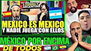 🇲🇽reacción Argentinos que se comparan Con los Mexicanos😱 [upl. by Otrevogir]