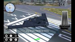 B2 Spirit landing on Aircraft carrier  Flywings 2017 Flight Simulator  Fly wings Fly wings [upl. by Kelton204]