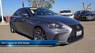 2017 Lexus IS 200t Sedan Tracy Stockton Modesto Manteca Antioch [upl. by Charters]