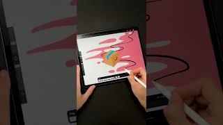 5 second Amazon logo animation took me 11 hours to make 🤪 procreate logoanimation amazonprime [upl. by Erasmo]