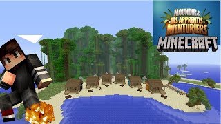 MOUNDIR ET LES APPRENTIS AVENTURIERS MINECRAFT 2  EPISODE 1  AVENTURE SURVIE  TELEREALICRAFT [upl. by Nabalas287]