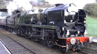 35018 British India Line on The Lune Rivers Trust Special  30092017 [upl. by Horwath535]