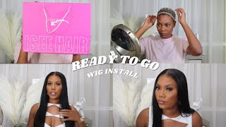 ISEE HAIR READY TO WEAR WIG REVIEW [upl. by Westlund]