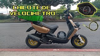 CHICOTE DE VELOCIMETRO MOTONETA [upl. by Yelhs]