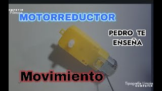 Motorreductor  2025  Relacionalo con MoviMientO en los ProyeCtos de RoboticA Domótica etc [upl. by Iclek794]