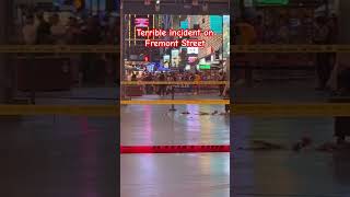 Fremont Street Las Vegas Closes Tonight lasvegas vegasvlog lasvegaslive [upl. by Dnumyar670]