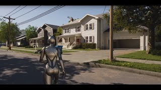 Residential Houses  Unreal Engine 5  Gameplay Test [upl. by Coleville918]