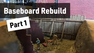 Baseboard Rebuild and Construction Site Scene [upl. by Manson481]