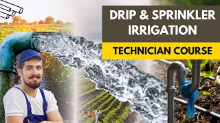 drip amp sprinkler irrigation technician course  Perecnica businesstraining irrigationengineering [upl. by Nnaylrebmik669]