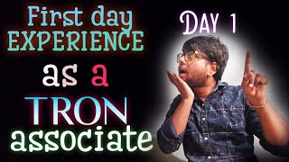 First day experience as a tron associate amazon  work from home  tron associate in amazon [upl. by Anirehtak]