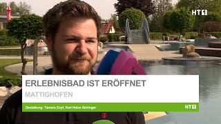 Erlebnisbad Mattighofen ist eröffnet [upl. by Allayne851]