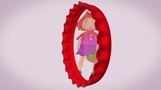 Caperucita Roja Cuento Video Infantil en Español e Ingles [upl. by Ocsisnarf98]