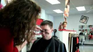 Haircut Demonstration  Mens hair [upl. by Atnuahs]