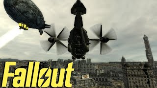 Flying Vertibird In Fallout 3 [upl. by Yatnahc]