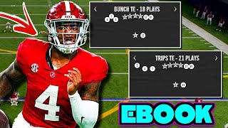 FREE Alabama Offensive EBOOK Learn The BEST OFFENSE In College Football 25 [upl. by Erda]