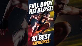 10 Best Full Body HIIT Exercises for a Quick Fat Burning Workout shorts [upl. by Aeuhsoj]