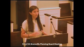 9112024 Bronxville Planning Board Meeting [upl. by Sibella]