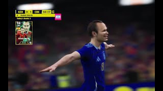 Andrés Iniesta 27  eFootball™ 2025 [upl. by Troyes]