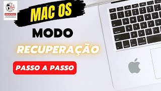 Como reinstalar o macOS usar o Modo de Recuperação do MacOS em MacBook [upl. by Ellehcar]