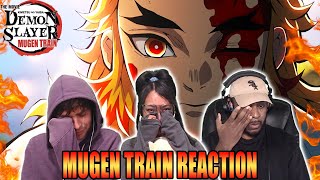 This Broke Us 😭 Demon Slayer Mugen Train Movie Reaction [upl. by Ztirf]