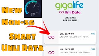 Non5g New Smart Unli Data 199 and 599  Speedtest [upl. by Mariano990]