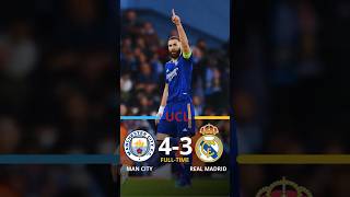 Manchester City vs Real Madrid 43 UCL AURA Highlights amp All Goals 2022 HD shorts aura football [upl. by Ardell495]