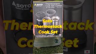 Soto Thermostack Cookset wildcamping titanium ultralight shorts [upl. by Shina]