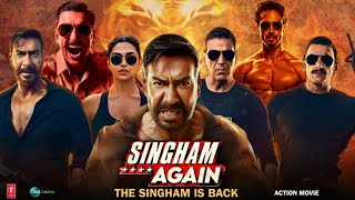 Singham Again  Ajay Devgn  Akshay Kumar  Ranveer  Kareena  HD Reviews amp Facts [upl. by Danby]