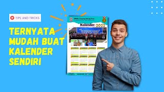 Cara Mudah Membuat Kalender Sendiri di Canva Lengkap dengan Hari Libur [upl. by Ashman142]