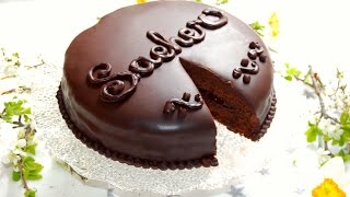 TORTA SACHER  Le ricette di DELIZIEePASTICCi [upl. by Timmy]