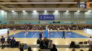 Evreux VB face à Sens Saison 20232024 [upl. by Berte426]