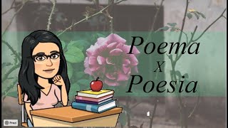 Diferença entre Poema e Poesia [upl. by Idell45]