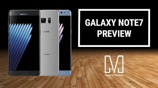 Samsung Galaxy Note 7 Preview [upl. by Kreg]