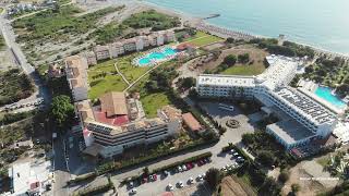 Rhodos Hotel Myrina Beach 4kGreeceDrone062023 [upl. by Pierre]