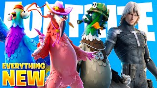 EVERY NEW Fortnite Skin Added in v2810 Shredder Raiden Birds of a Feather amp More [upl. by Hadwyn]